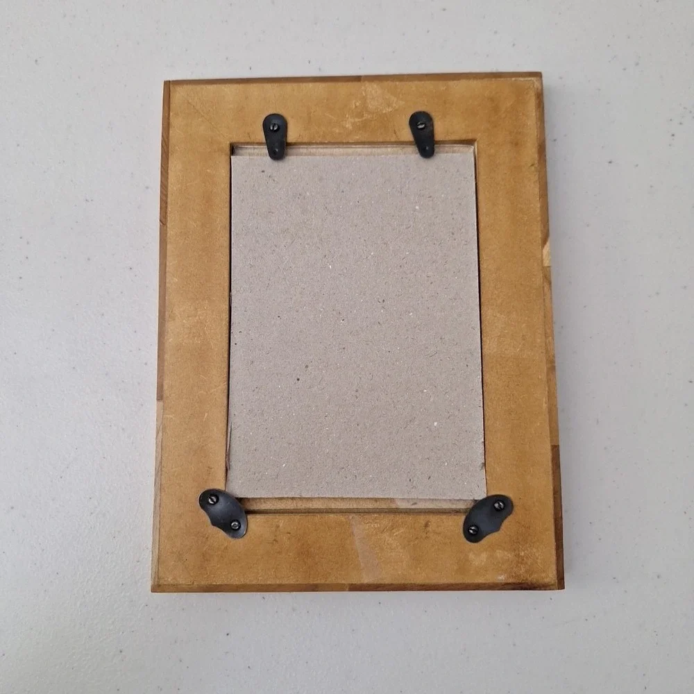 Vintage Ornate Tile Solid Wood Picture Frame 6.5